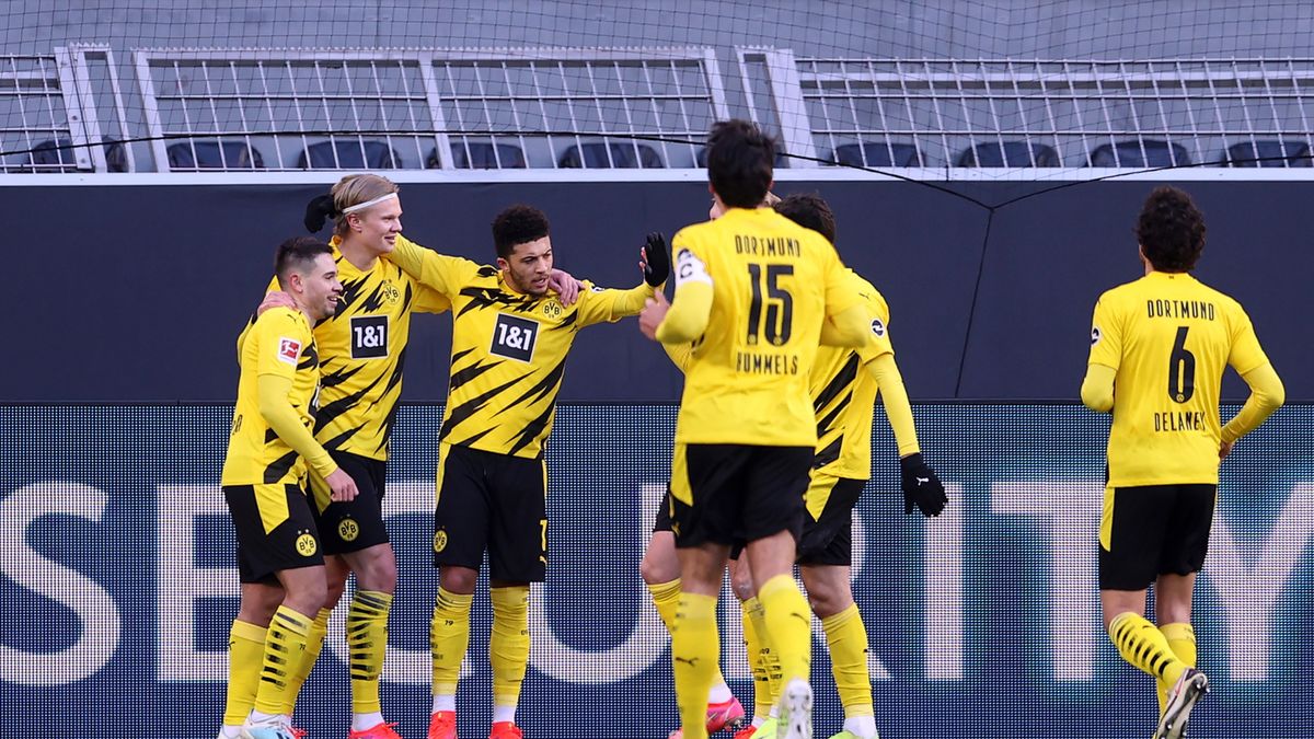 radość piłkarzy Borussii Dortmund