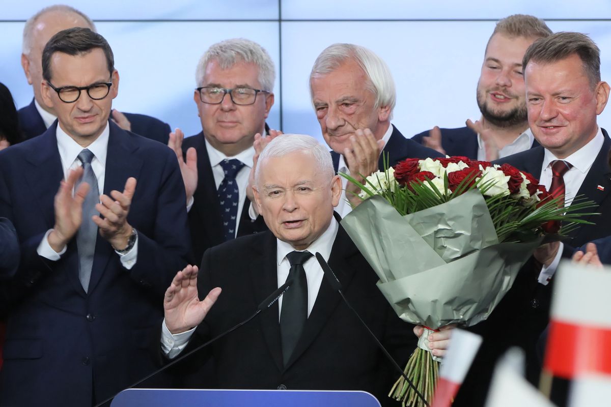 sejm, wybory 2023, Jarosław Kaczyński Nie tak to miało wyglądać dla PiS. Są wyniki z okręgu Kaczyńskiego