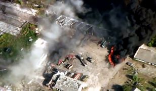 Rosyjskie czołgi T-72B zniszczone. Ukraińska artyleria zmasakrowała magazyn Rosjan