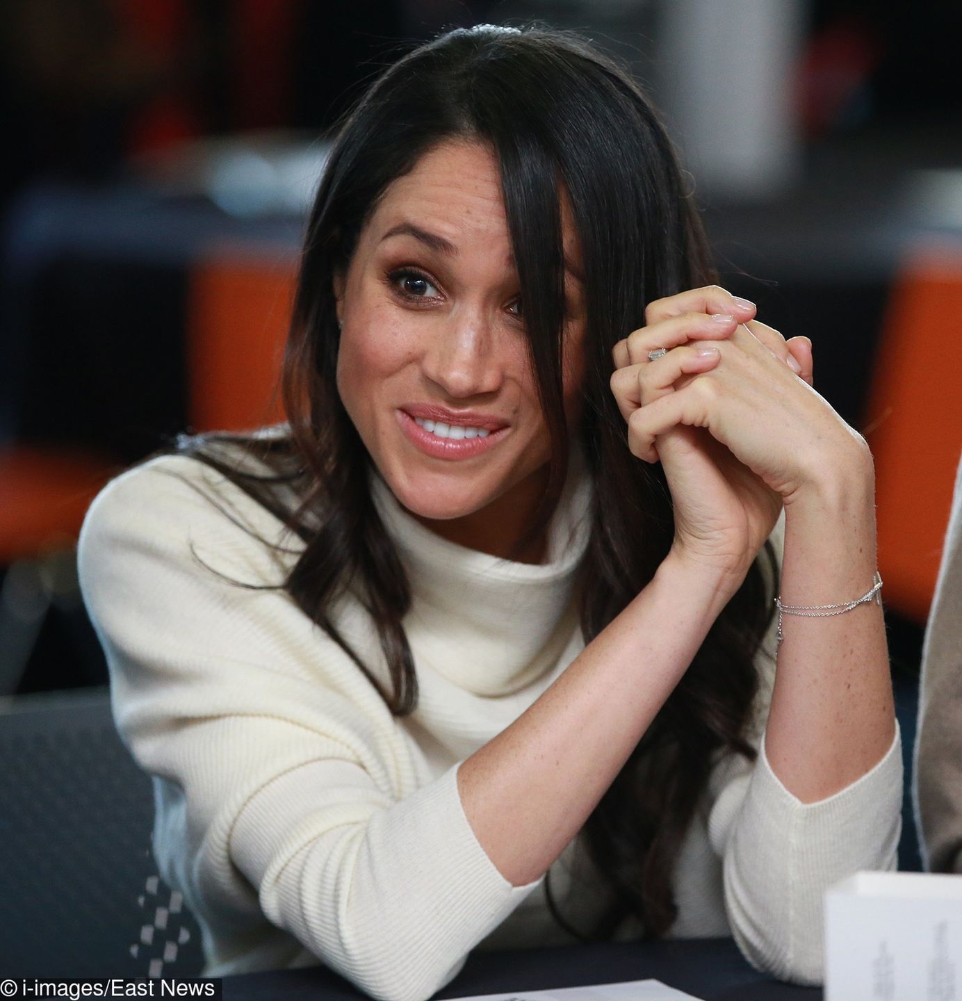 Image licensed to i-Images Picture Agency. 08/03/2018. Birmingham, United Kingdom. Prince Harry and Meghan Markle at  an event to celebrate International Women's Day at Millennium Point in Birmingham, United Kingdom. Picture by ROTA / i-Images