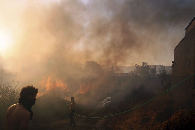 Pożary w Hiszpanii nadal zagrażają ludziom. Wielka ewakuacja