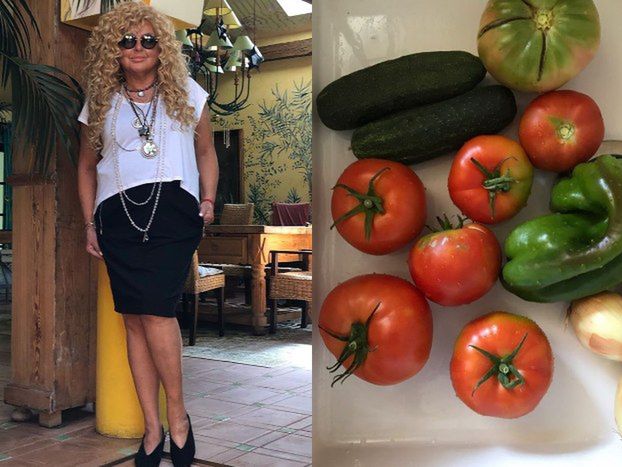 Magda Gessler pochwaliła się odchudzoną sylwetką: "Tak się mam po pomidorach i miłości"