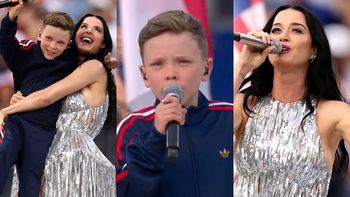 Katy Perry ZACHWYCIŁA na ceremonii otwarcia mundialu w Los Angeles. Zaśpiewała z 10-latkiem z Norwegii i wzruszyła świat! "UROCZE" (WIDEO)