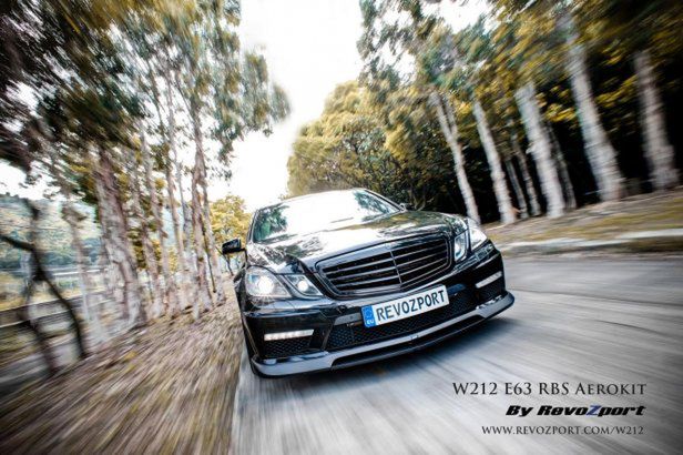 Mercedes-Benz E63 AMG (W212) po modyfikacjach RevoZport