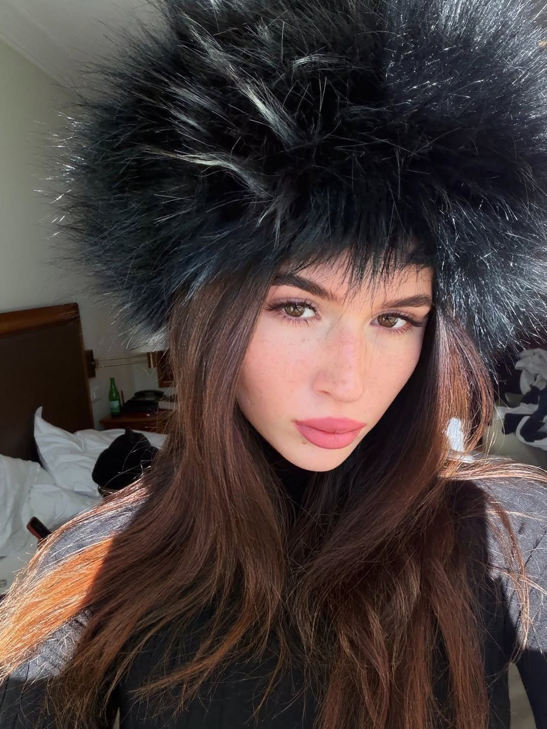 Roksana Węgiel w St. Moritz w Szwajcarii