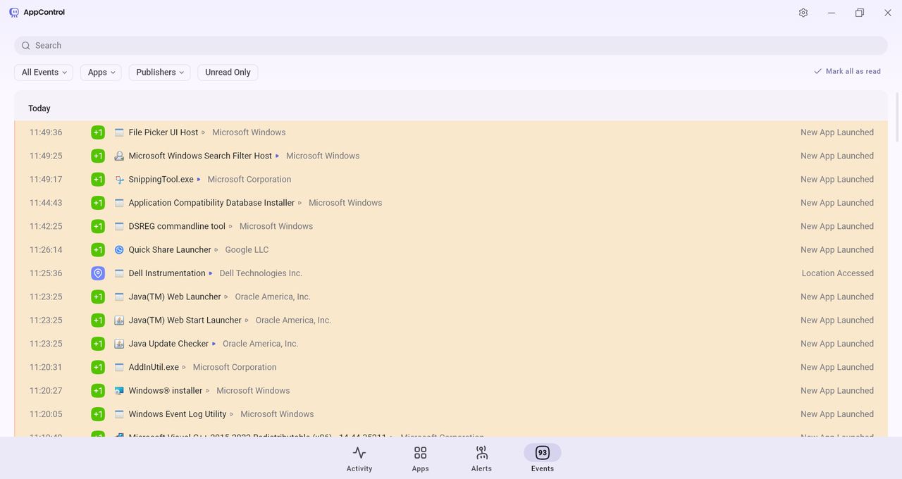 AppControl