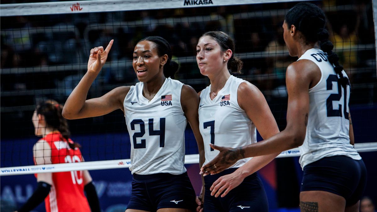 Zdjęcie okładkowe artykułu: Materiały prasowe / FIVB / Na zdjęciu: siatkarki reprezentacji USA