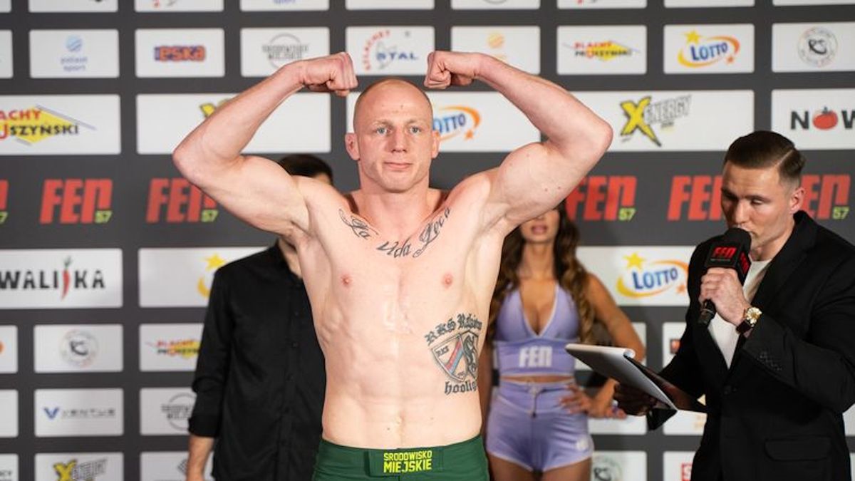 Materiały prasowe / FEN-MMA.COM / Na zdjęciu Wawrzyniec Bartnik