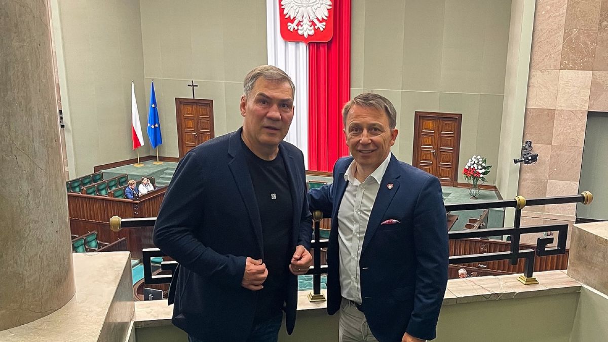 Instagram / Dariusz Michalczewski / Na zdjęciu: Dariusz Michalczewski i Patryk Gabriel