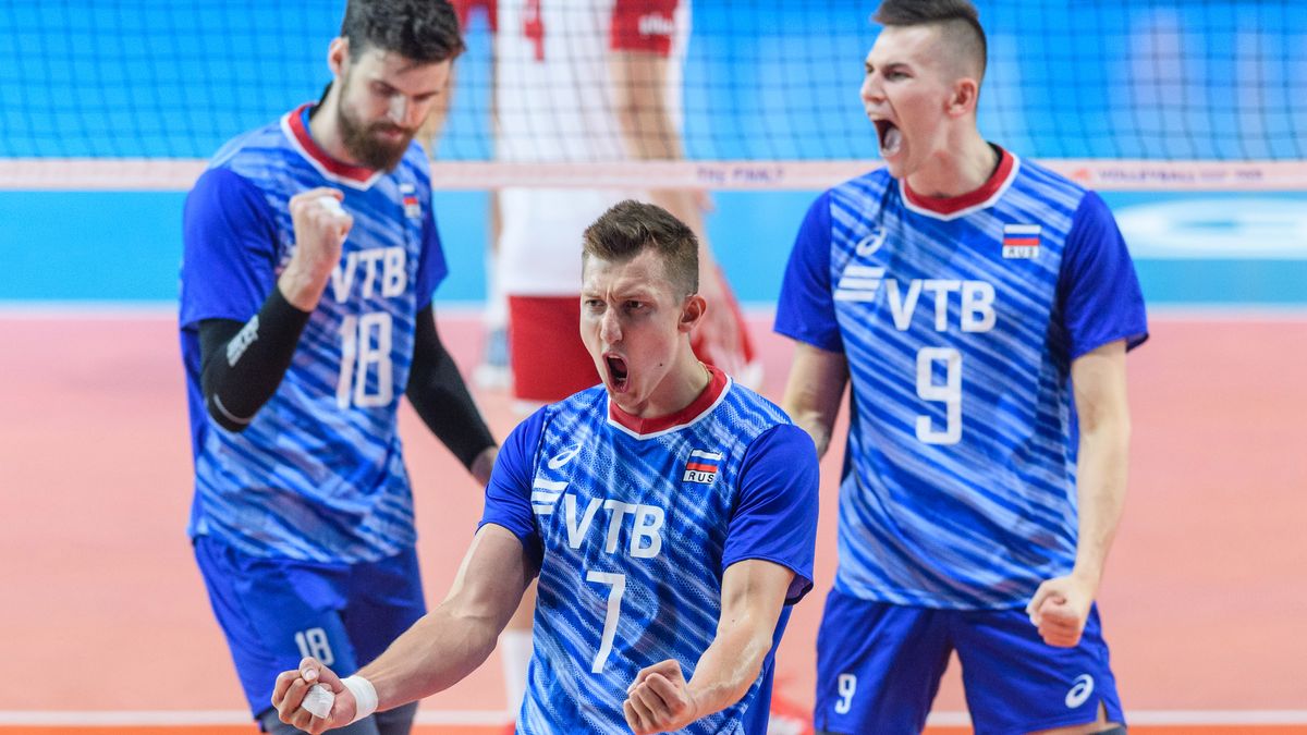 Materiały prasowe / FIVB / Na zdjęciu: radość siatkarzy reprezentacji Rosji