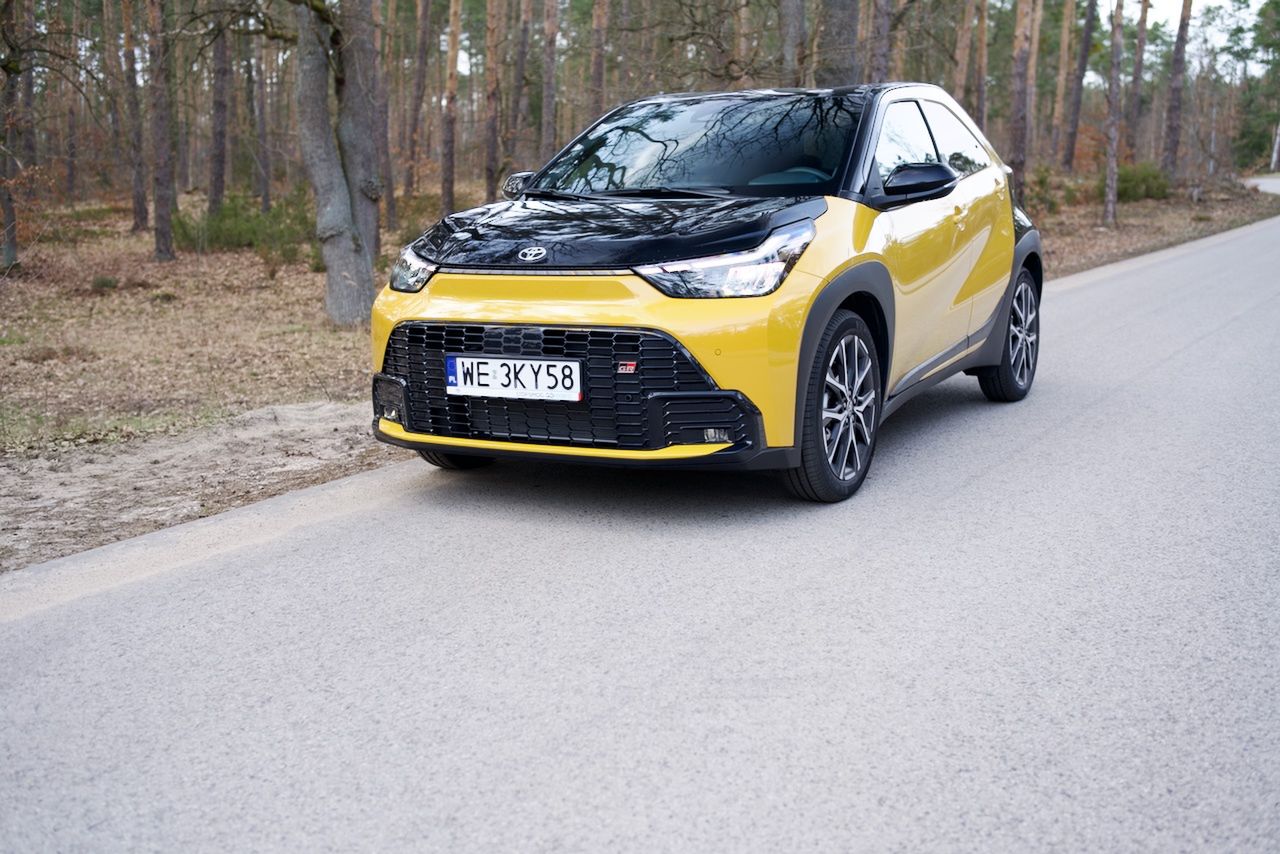 Toyota Aygo X z napędem hybrydowym