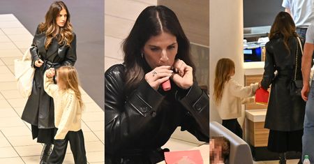 Weronika Rosati puszcza dymka w galerii handlowej podczas zakupów z Elizabeth