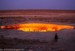 Wrota Piekieł znajdziesz w Turkmenistanie. To jedyna atrakcja tego typu na świecie