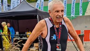 80-letni triathlonista złamał kręgosłup. Kilka miesięcy później zrobił coś niesamowitego