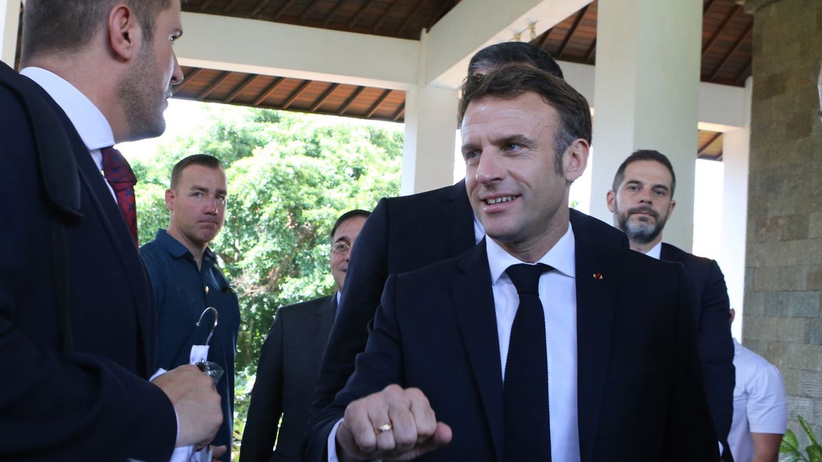 PAP/EPA / Na zdjęciu: Emmanuel Macron