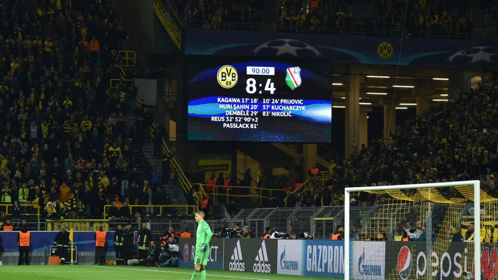 Getty Images / Team 2 Sportphoto\ullstein bild / Na zdjęciu: mecz Borussia Dortmund - Legia Warszawa