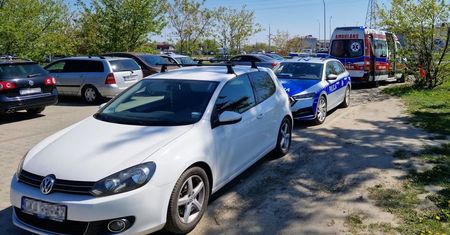 Interwencja wobec 92-latki kierującej volkswagenem.
