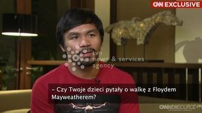 Dzieci Pacquiao stoją za walką z Mayweatherem? "Już 3 lata temu prosiły mnie o ten pojedynek"