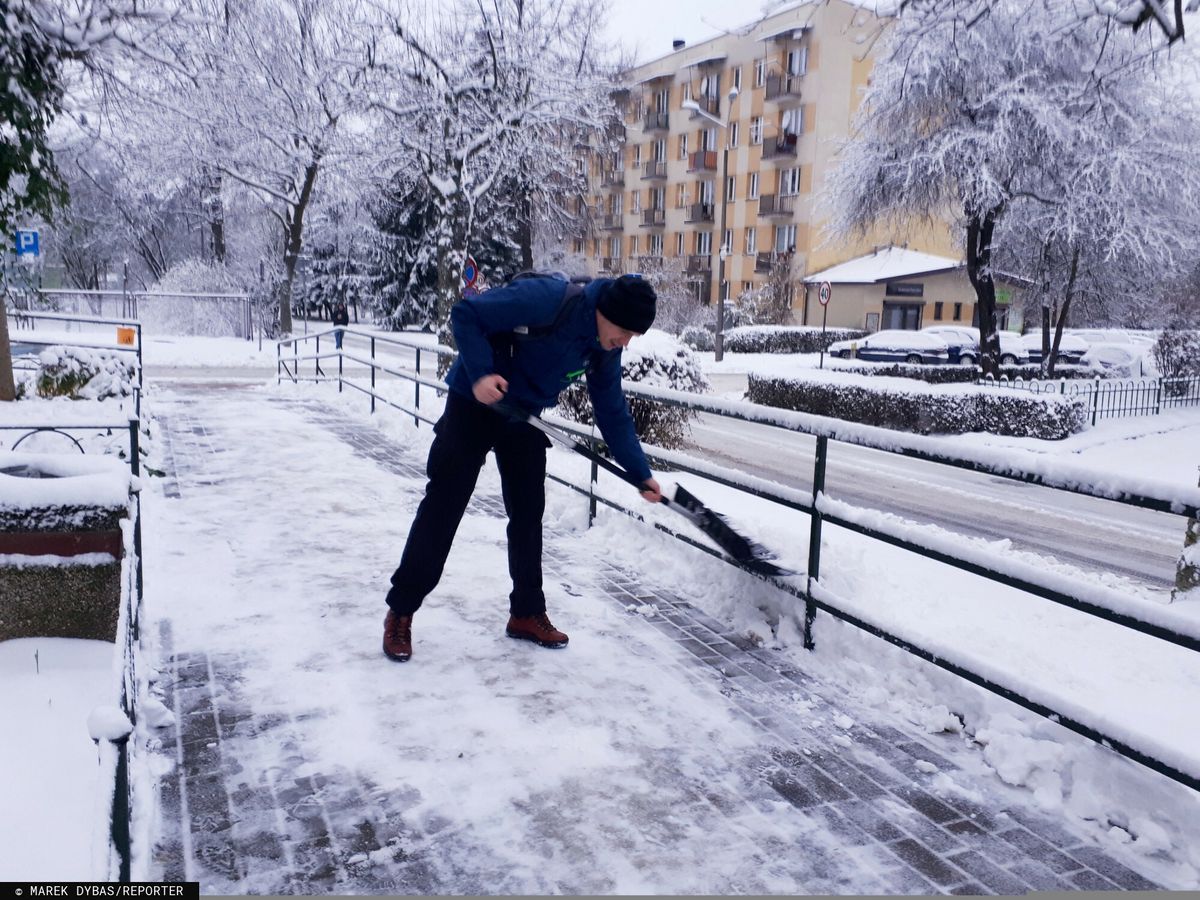 Mróz na Suwalszczyźnie.