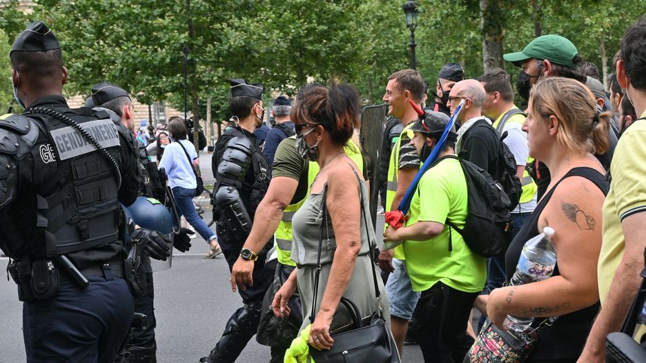 Demonstracja w Paryżu