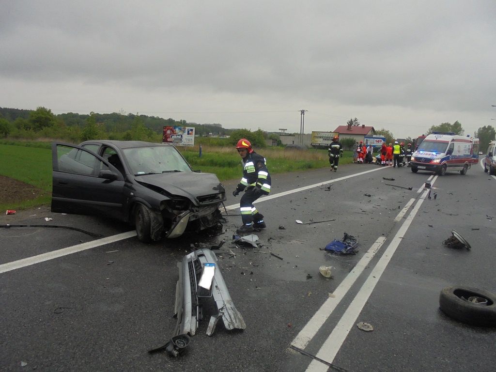 Wypadek Drogowy na obwodnicy. Obrażeń doznało łącznie 5 osób
