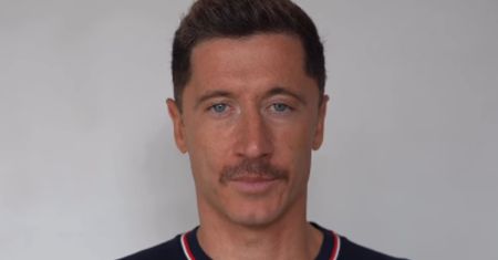 Porównują Lewandowskiego do polskiego rapera. Wszystko przez wąs