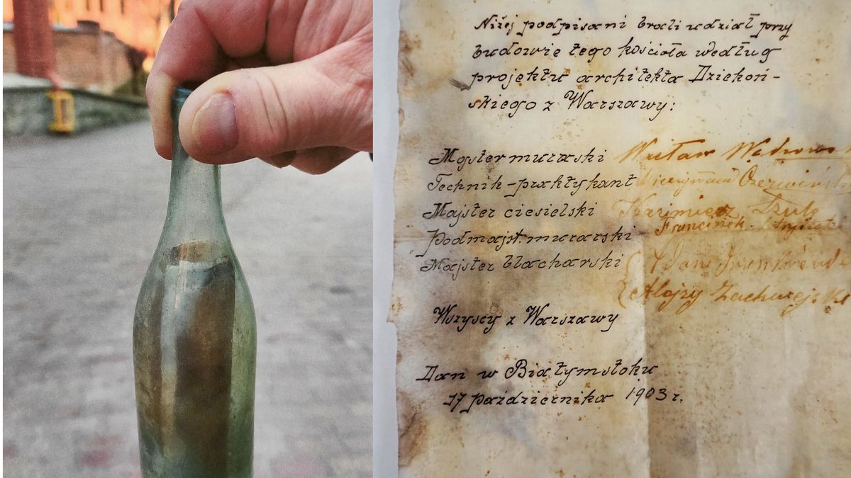 Skarb na szczycie katedry 