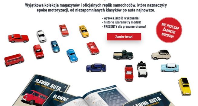 Wydawca "Sławnych aut" klientem Sigma Bis