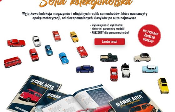 Wydawca "Sławnych aut" klientem Sigma Bis