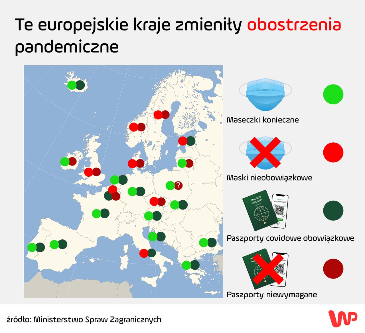 Wiele europejskich krajów rezygnuje z obostrzeń, z którymi oswoiliśmy się w czasie pandemii