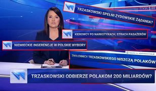 Burza wokół paska "Wiadomości". Prawdziwy czy nie?