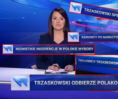 Burza wokół paska "Wiadomości". Prawdziwy czy nie?