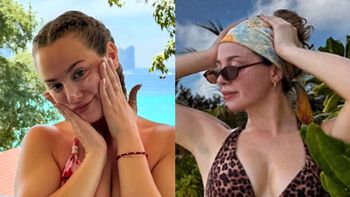 Odziana w cętkowane bikini Wiktoria Gąsiewska, mędrkuje pod krzakami: "Zostawiłam skromność gdzieś po drodze" (FOTO)