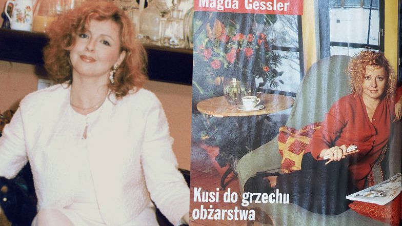 Magda Gessler po śmierci pierwszego męża wróciła do Polski