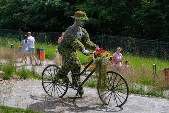 Krynica: A może by tak pojechać na Polanę Muzyki i Światła. "Włóczykijem" z Gorlic. Zobaczcie jak tam jest pięknie!