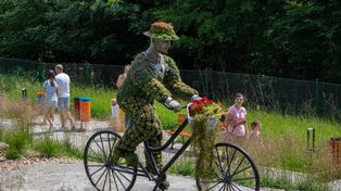 Krynica: A może by tak pojechać na Polanę Muzyki i Światła. "Włóczykijem" z Gorlic. Zobaczcie jak tam jest pięknie!
