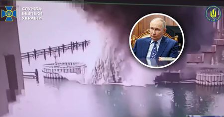 Kolejny cios Ukraińców. Ataki na rosyjskie mosty. "Ruch wstrzymany". Jest nagranie