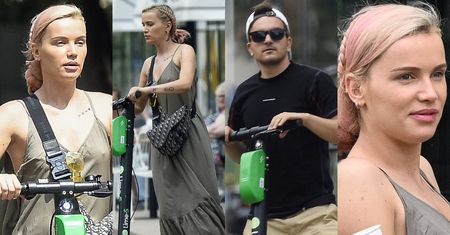 Maffashion zabrała Czarka i torebkę za 11 tysięcy na romantyczną przejażdżkę hulajnogami (ZDJĘCIA)