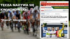 "Marca", "L'Equipe" - światowe media zachwycają się Kwiatkowskim