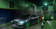 Audi RS7 na soczyście zielonych felgach ADV.1