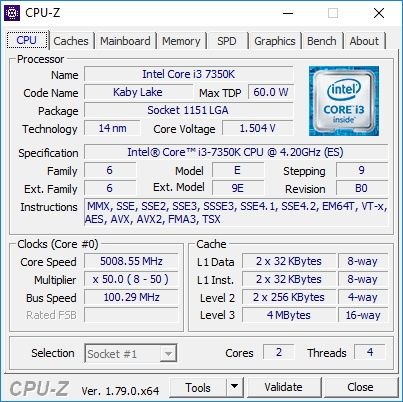 ASUS Prime Z270-A - podkręcanie