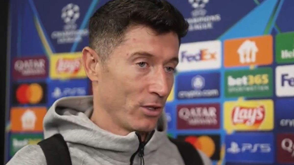 Twitter / Canal+ Sport / Robert Lewandowski