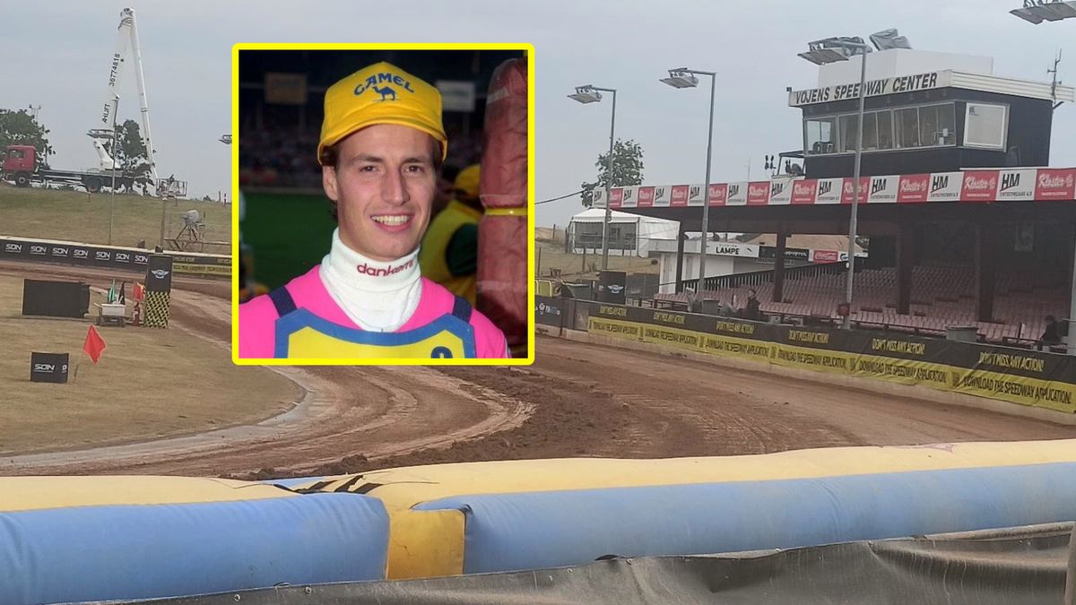 WP SportoweFakty / Jarek Pabijan / Justyna Gołąb / Na zdjęciu: Jan Staechmann i stadion w Vojens