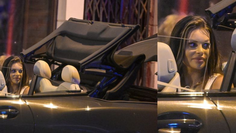 Justyna Gradek i Magdalena Lubacz imprezują nocą