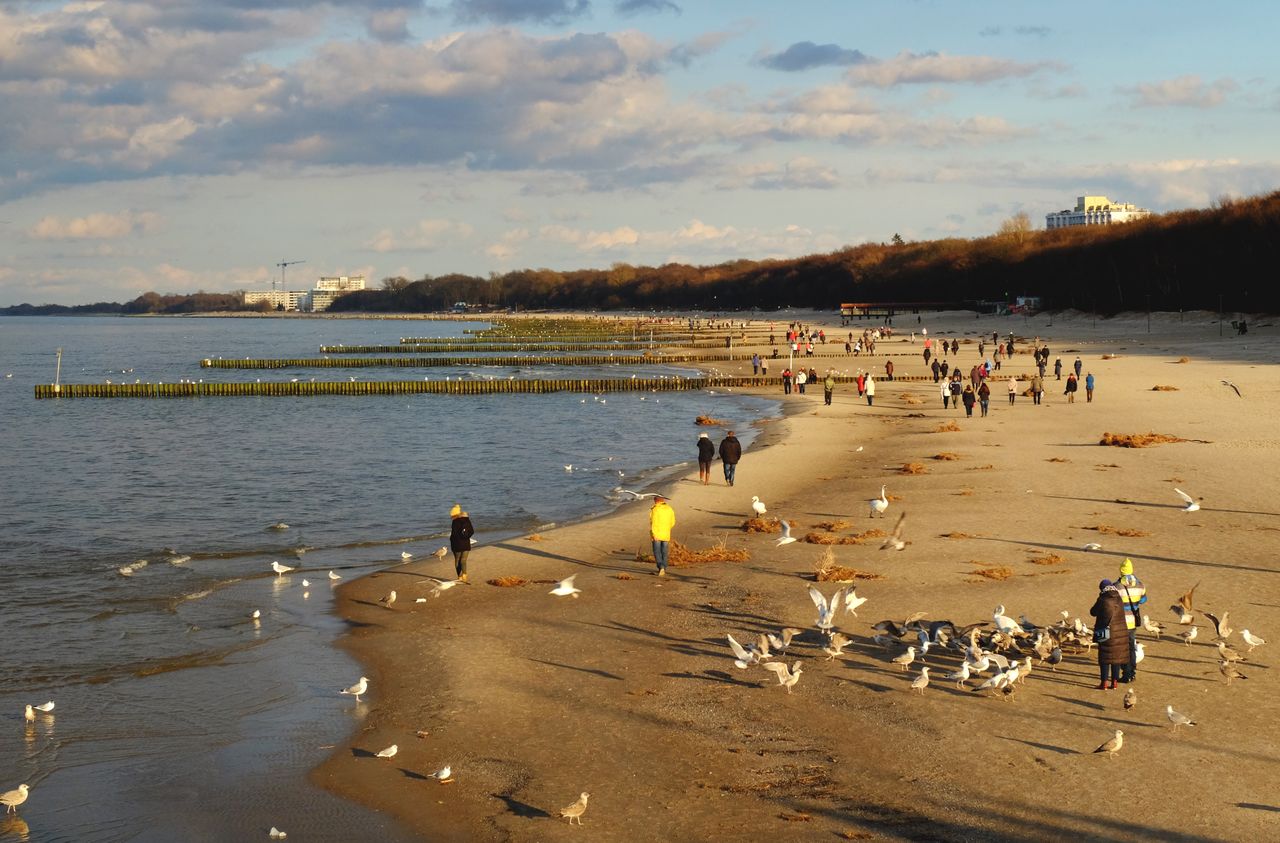 Kołobrzeg jesienią 