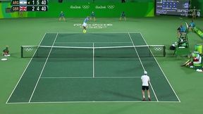 Rio: świetny skrót i minięcie Murraya