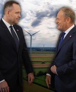 Awantura o wiatraki dzieli nawet koalicjantów. "Trzeba się dogadać z Nawrockim"