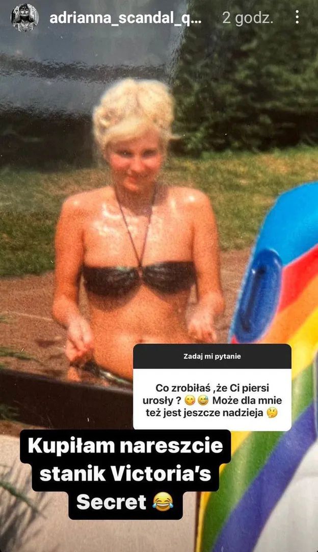 Adrianna Einsbach ponad 30 lat temu