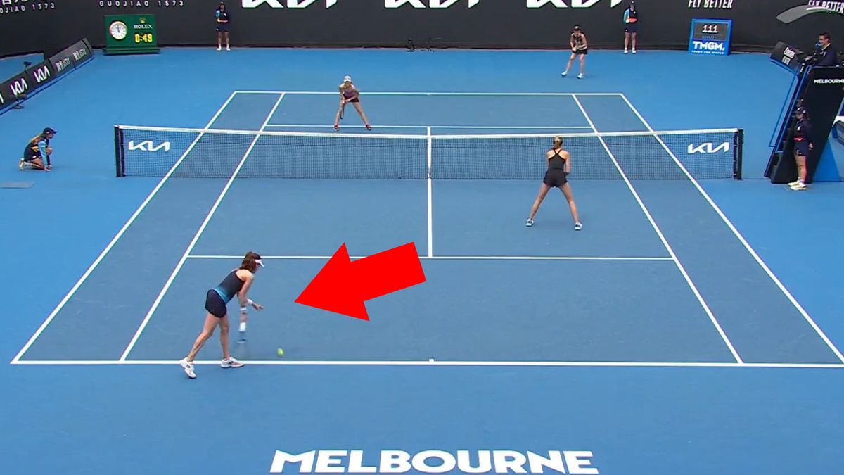 Australian Open / Serwis Agnieszki Radwańskiej na Australian Open