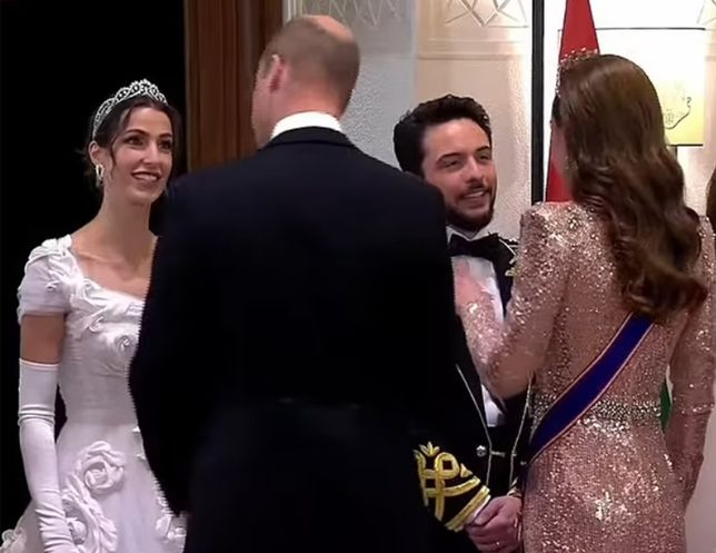 ślub księcia Husseina z Jordanii